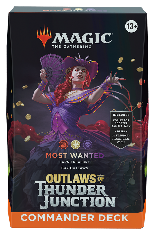 MTG Outlaws of Thunder Junction: Commander Deck Most Wanted