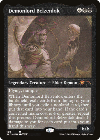 Demonlord Belzenlok (Foil Etched) [Secret Lair Drop Series]