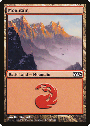 Mountain (243) [Magic 2012]