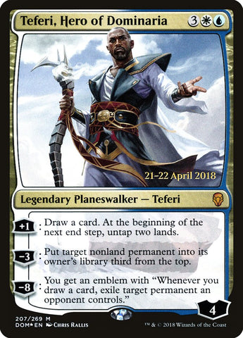 Teferi, Hero of Dominaria [Dominaria Prerelease Promos]