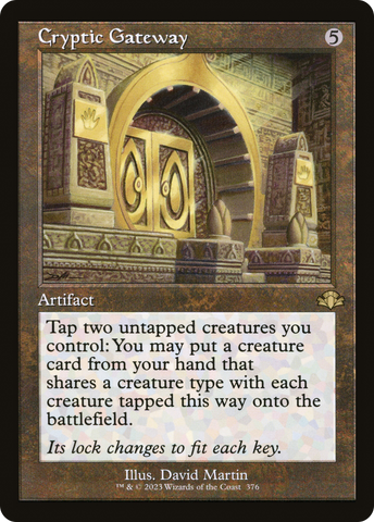 Cryptic Gateway (Retro) [Dominaria Remastered]