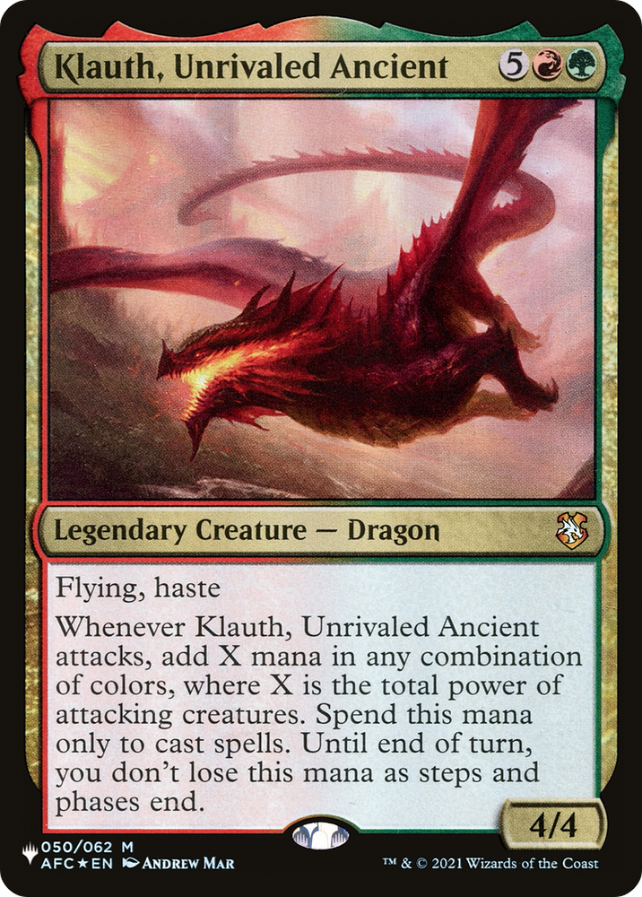 Klauth, Unrivaled Ancient [The List]