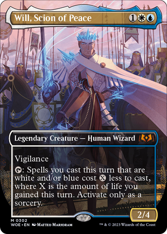 Will, Scion of Peace (Borderless Alternate Art) [Wilds of Eldraine]