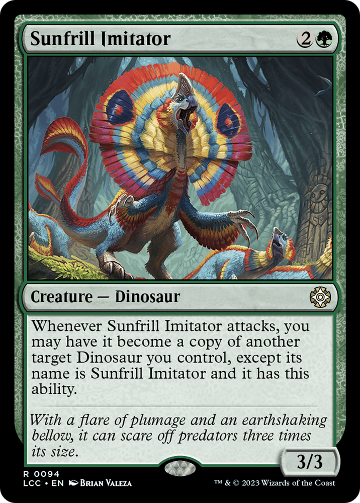 Sunfrill Imitator [The Lost Caverns of Ixalan Commander]