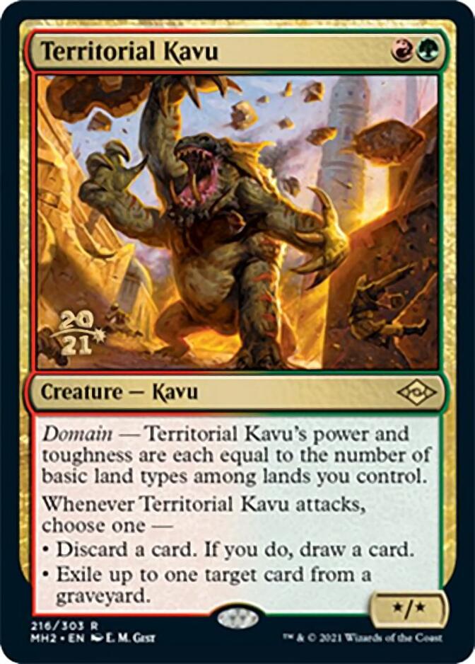 Territorial Kavu [Modern Horizons 2 Prerelease Promos]