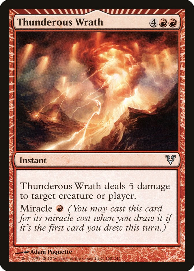 Thunderous Wrath [Avacyn Restored]