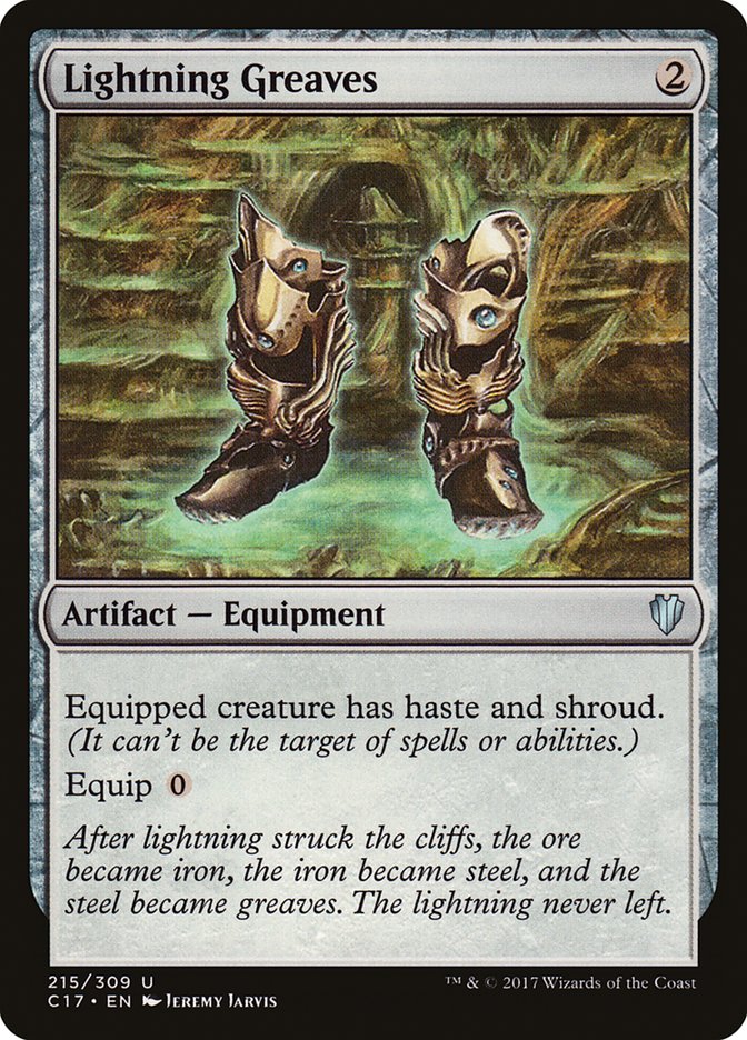 Lightning Greaves [Commander 2017]