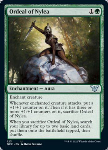 Ordeal of Nylea [Kamigawa: Neon Dynasty Commander]