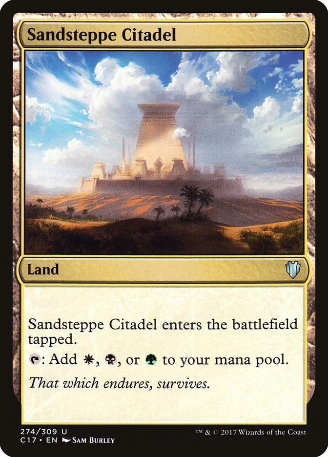 Sandsteppe Citadel [Commander 2017]