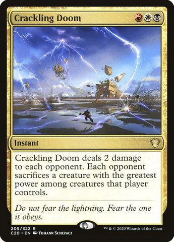 Crackling Doom [Commander 2020]