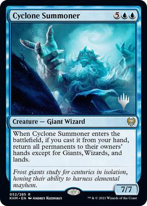 Cyclone Summoner (Promo Pack) [Kaldheim Promos]