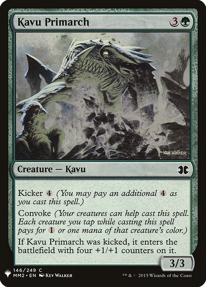 Kavu Primarch [Mystery Booster]