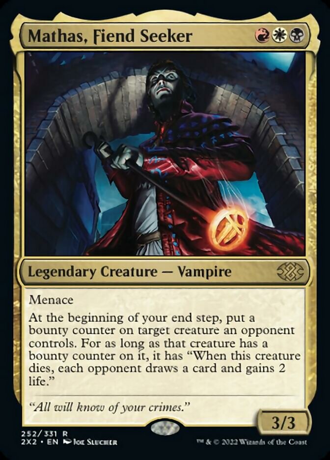 Mathas, Fiend Seeker [Double Masters 2022]