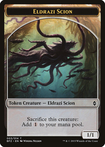 Eldrazi Scion Token (003/014) [Battle for Zendikar Tokens]