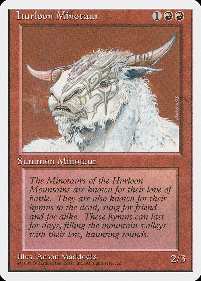 Hurloon Minotaur [Fourth Edition]