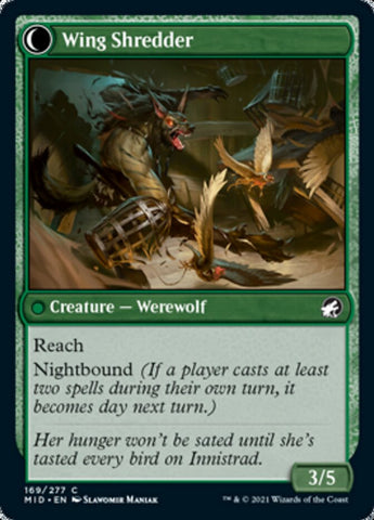 Bird Admirer // Wing Shredder [Innistrad: Midnight Hunt]