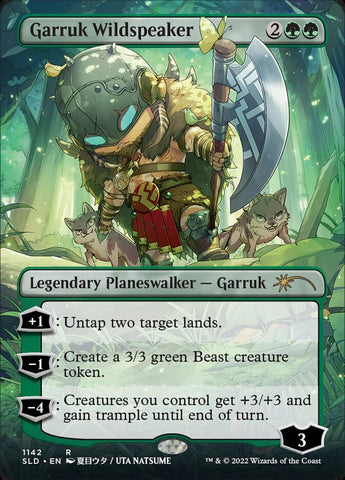 Garruk Wildspeaker (Borderless) [Secret Lair Drop Series]