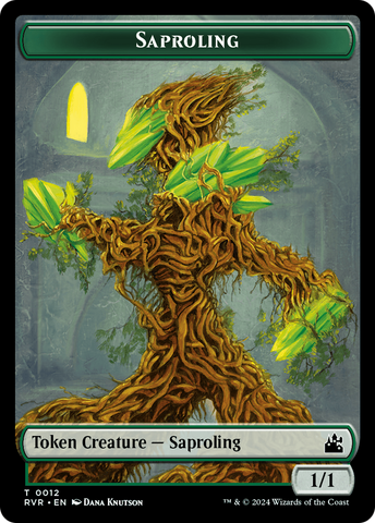 Saproling Token [Ravnica Remastered Tokens]