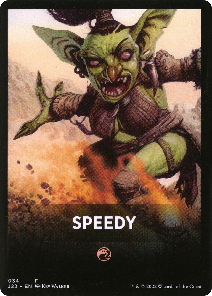 Speedy Theme Card [Jumpstart 2022 Front Cards]