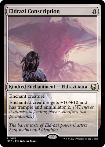 Eldrazi Conscription (Ripple Foil) [Modern Horizons 3 Commander]