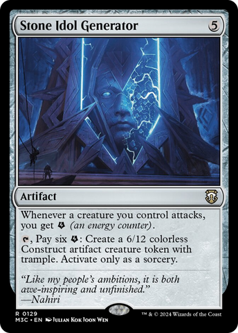 Stone Idol Generator [Modern Horizons 3 Commander]