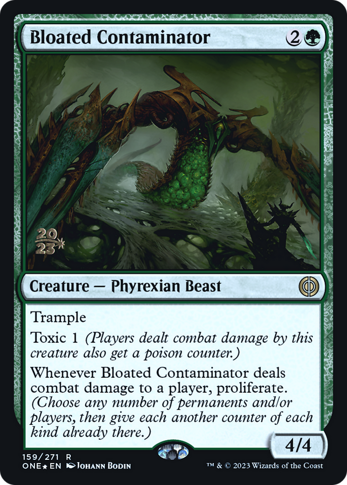 Bloated Contaminator [Phyrexia: All Will Be One Prerelease Promos]