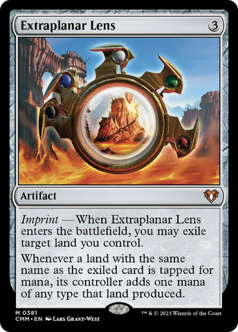 Extraplanar Lens [Commander Masters]