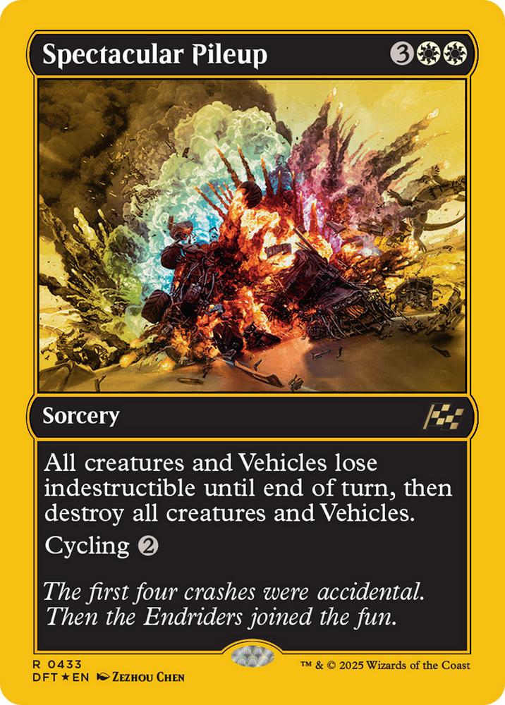 Spectacular Pileup (First-Place Foil) [Aetherdrift]