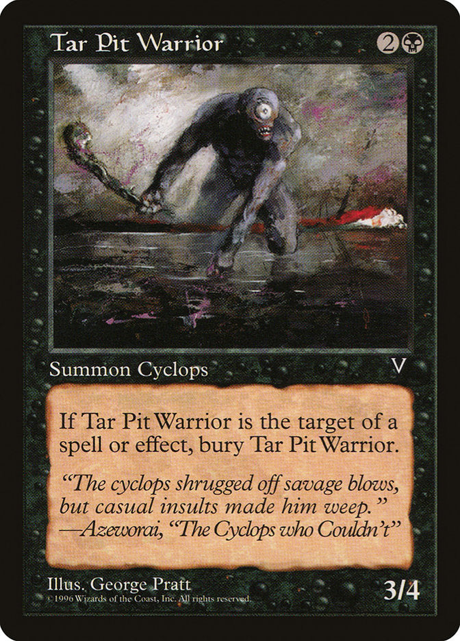 Tar Pit Warrior [Visions]