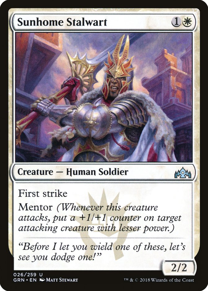 Sunhome Stalwart [Guilds of Ravnica]