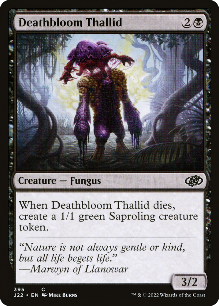 Deathbloom Thallid [Jumpstart 2022]