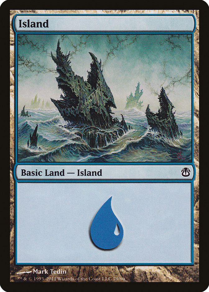 Island (79) [Duel Decks: Ajani vs. Nicol Bolas]