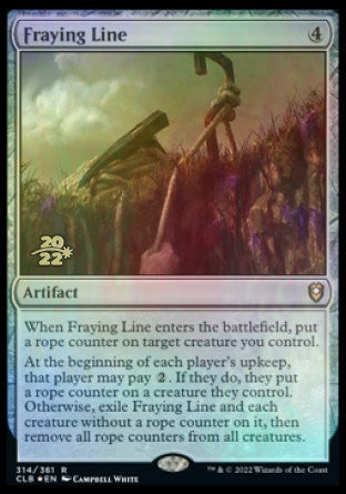 Fraying Line [Commander Legends: Battle for Baldur's Gate Prerelease Promos]