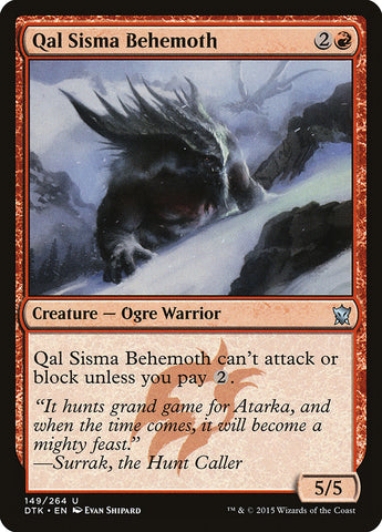 Qal Sisma Behemoth [Dragons of Tarkir]