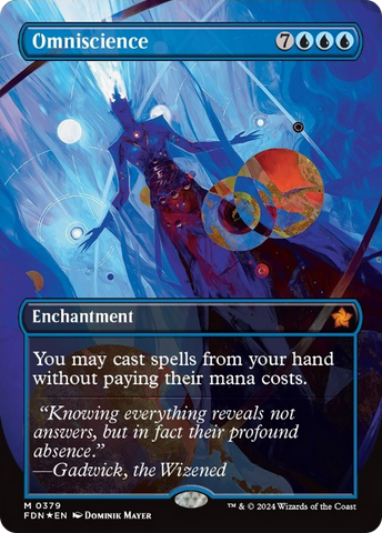 Omniscience (Borderless Mana Foil) [Foundations]