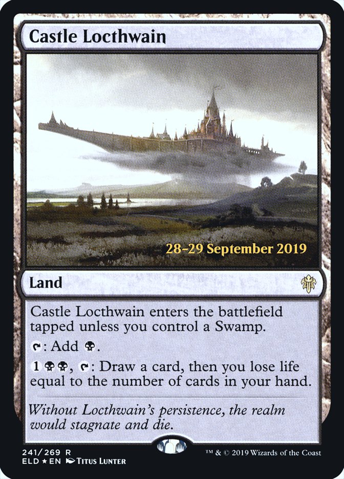 Castle Locthwain [Throne of Eldraine Prerelease Promos]