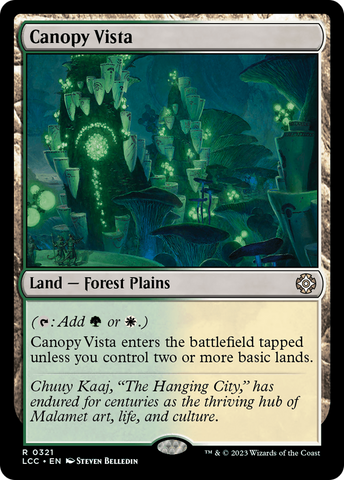 Canopy Vista [The Lost Caverns of Ixalan Commander]