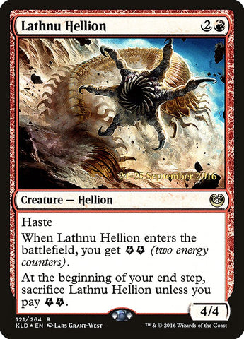 Lathnu Hellion [Kaladesh Prerelease Promos]