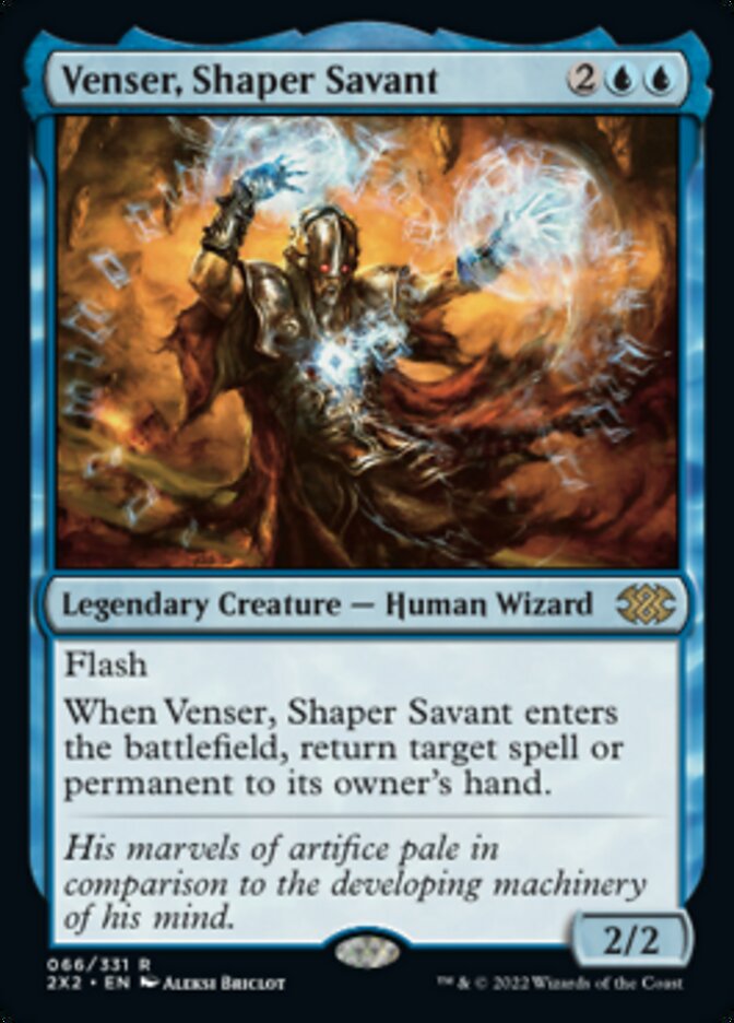 Venser, Shaper Savant [Double Masters 2022]