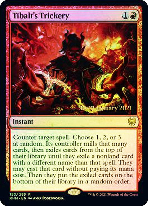 Tibalt's Trickery [Kaldheim Prerelease Promos]