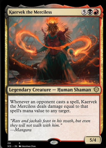 Kaervek the Merciless [Starter Commander Decks]