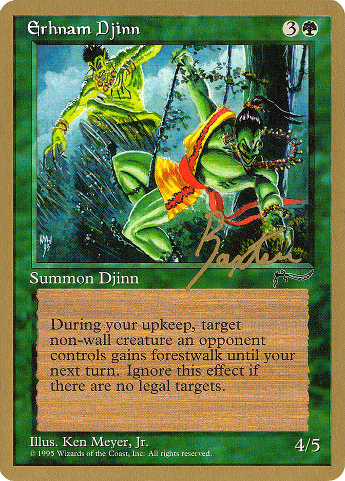 Erhnam Djinn (George Baxter) [Pro Tour Collector Set]