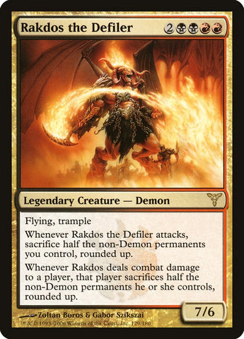 Rakdos the Defiler [Dissension]