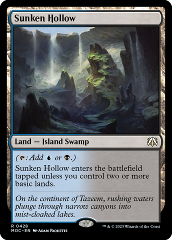 Sunken Hollow [March of the Machine Commander]