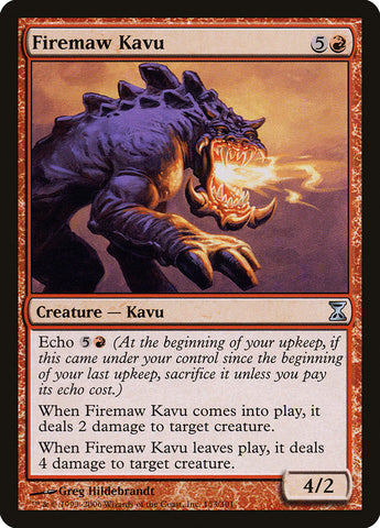 Firemaw Kavu [Time Spiral]