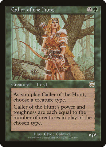 Caller of the Hunt [Mercadian Masques]