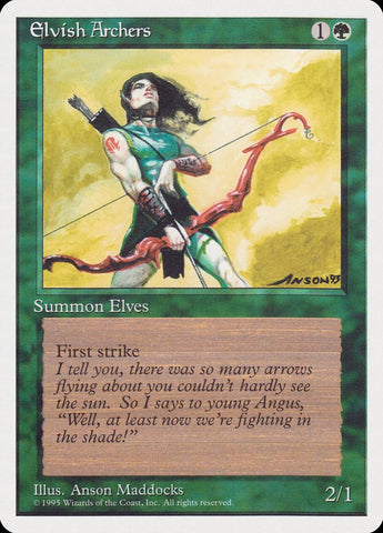 Elvish Archers [Rivals Quick Start Set]