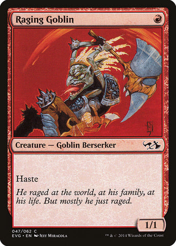 Raging Goblin (Elves vs. Goblins) [Duel Decks Anthology]