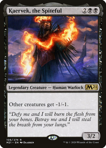 Kaervek, the Spiteful [Core Set 2021]