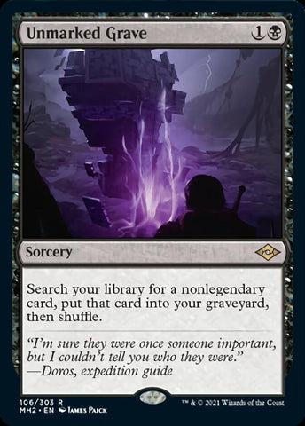 Unmarked Grave [Modern Horizons 2]